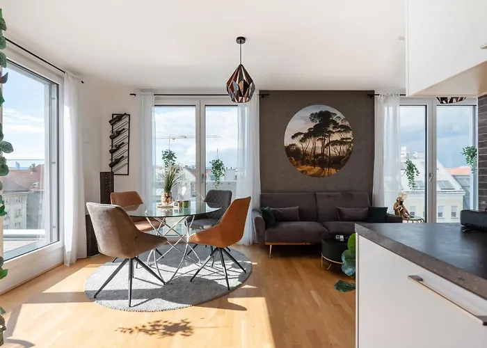 Апартаменти Mit Traumhafter Dachterrasse & Weitblick Відень