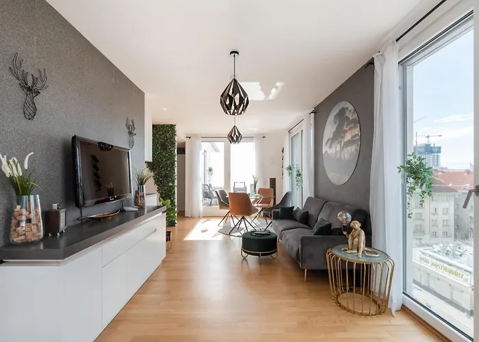 Апартаменти Mit Traumhafter Dachterrasse & Weitblick
